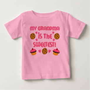 T-shirt Pour Bébé Ma grand-mère