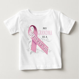 T-shirt Pour Bébé Ma grand-mère est une survivante.png