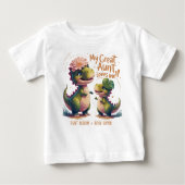 T-shirt Pour Bébé Ma Grande Tante M'Aime (Devant)