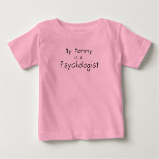 T-shirt Pour Bébé Ma maman est psychologue