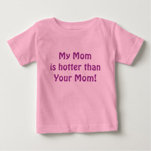 T-shirt Pour Bébé Ma maman plus chaude de thanYour de Momis !