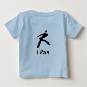 T-shirt Pour Bébé Ma morve est plus rapide que vous ! (Dos)