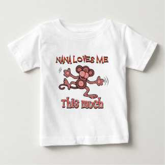 T-shirt Pour Bébé Ma Nana m'aime ce beaucoup