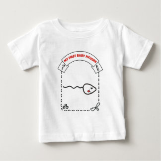 T-SHIRT POUR BÉBÉ MA PREMIÈRE IMAGE DE BÉBÉ
