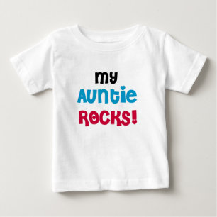 T-shirt Pour Bébé Ma tante Rocks