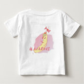 T-shirt Pour Bébé Macaronis de bébé (Dos)