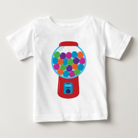 T-shirt Pour Bébé Machine à bonbons Gumball (Devant)