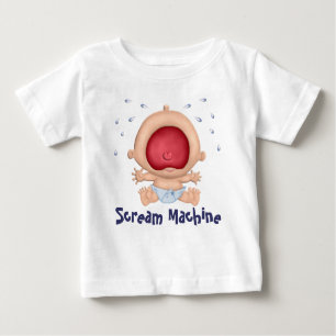 T-shirt Pour Bébé Machine à hurler Bawling Baby humour - Garçon