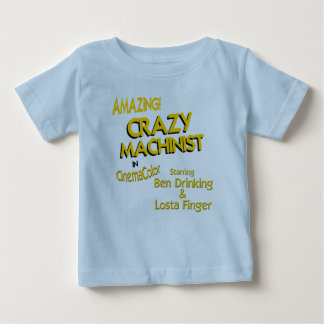 T-shirt Pour Bébé Machiniste Fou