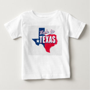 T-shirt Pour Bébé "Made In Texas"