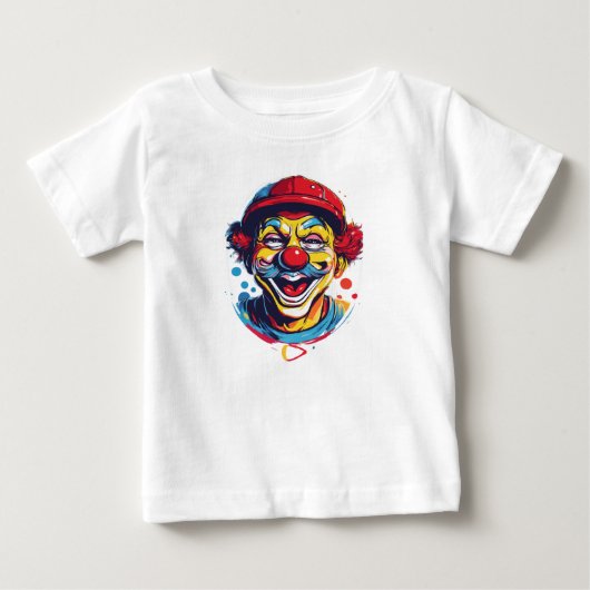 T-shirt Pour Bébé Madness Unleashed - Joker Graphic Tee" (Devant)