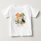 T-shirt Pour Bébé Magical Blooms HOGWARTS™ Crest (Devant)