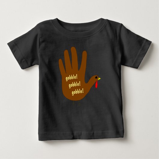 T-shirt Pour Bébé Main Turquie (Devant)