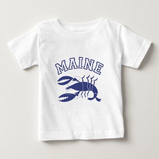 T-shirt Pour Bébé Maine (Devant)