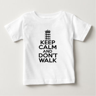 T-shirt Pour Bébé Maintenez calme et continuez le cricket