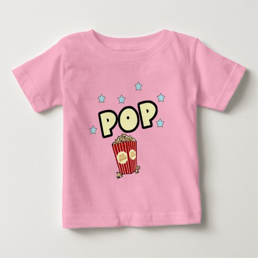 T-shirt Pour Bébé maïs pop (Devant)