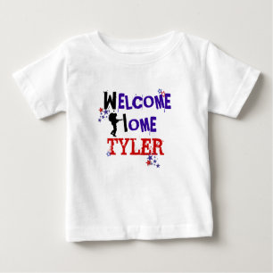 T-shirt Pour Bébé Maison bienvenue