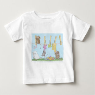 T-shirt Pour Bébé Maison-Souris Designs®