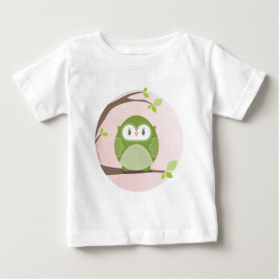 T-shirt Pour Bébé MAISON SWEET HOME :: Chouette dans un arbre 2