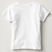 T-shirt Pour Bébé Maisy et bascule pointillée au terrain de jeu (Dos)