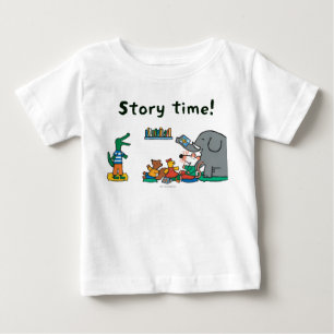 T-shirt Pour Bébé Maisy et les amis rient du temps d'histoire