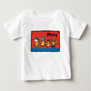 T-shirt Pour Bébé Maisy et les meilleurs amis tiennent les mains