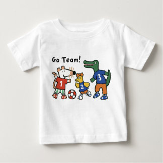 T-shirt Pour Bébé Maisy Joue Au Football, Va En Équipe !