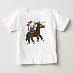 T-shirt Pour Bébé Maisy monte à cheval