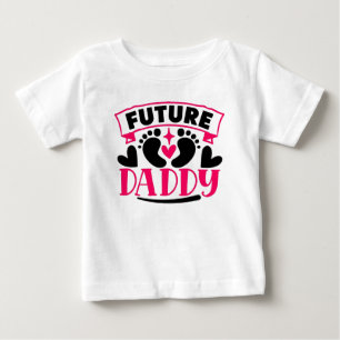 T-shirt Pour Bébé Mama personnalisé 2026 Empreinte de pieds de bébé