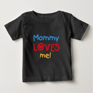 T-shirt Pour Bébé Maman m'aime
