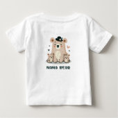 T-SHIRT POUR BÉBÉ MAMAN OURS (Dos)