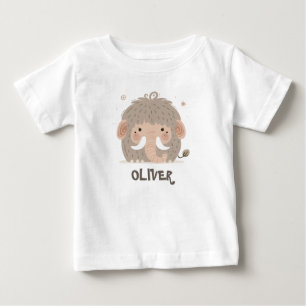 T-shirt Pour Bébé Mammouth Fantaisiste Mignon