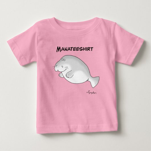 T-shirt Pour Bébé MANATEESHIRT par Sandra Boynton (Devant)