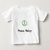 T-shirt Pour Bébé Manches longues pour bébé Peace (Devant)