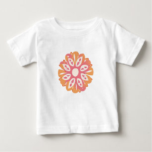 T-shirt Pour Bébé Mandala