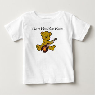 T-SHIRT POUR BÉBÉ MANDOLINE BEAR-T-SHIRT