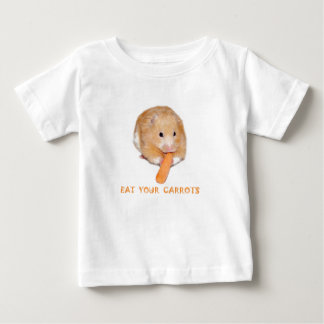 T-shirt Pour Bébé Mangez vos carottes