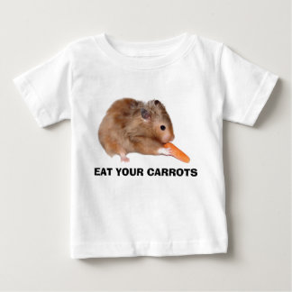 T-shirt Pour Bébé Mangez votre chemise de carottes