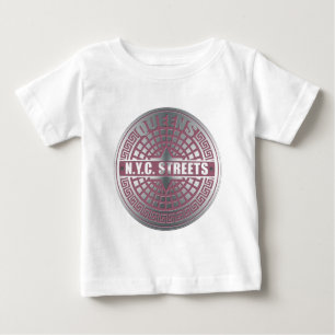 T-shirt Pour Bébé Manhole Covers Queens