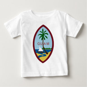 T-shirt Pour Bébé Manteau de la Guam des bras