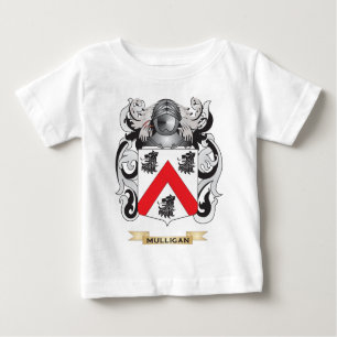 T-shirt Pour Bébé Manteau de Mulligan des bras (crête de famille)