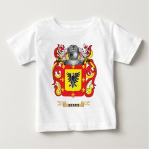 T-shirt Pour Bébé Manteau de Seres des bras (crête de famille)