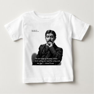 T-shirt Pour Bébé Marcel Proust & Citation célèbre