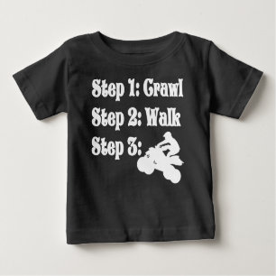 T-shirt Pour Bébé Marche à couteaux VTT