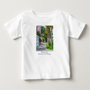 T-shirt Pour Bébé Marcher le long de Rainbow Row