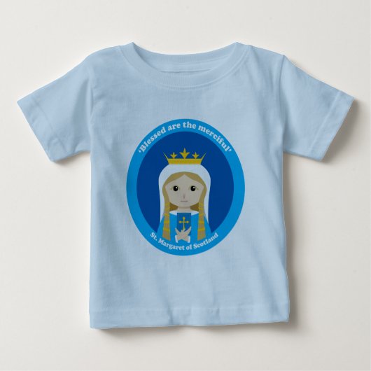 T-shirt Pour Bébé Marguerite d'Ecosse (Devant)