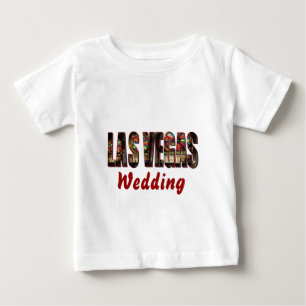 T-shirt Pour Bébé Mariage Las Vegas