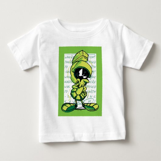 T-shirt Pour Bébé MARVIN THE MARTIAN™ - Croquis (Devant)