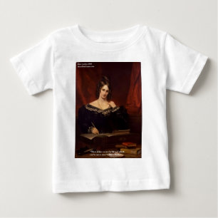T-shirt Pour Bébé Mary Shelly "Love Never Seen" Cadeaux & Cartes