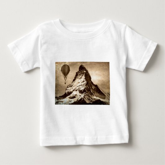 T-shirt Pour Bébé Matterhorn Steampunk (Devant)